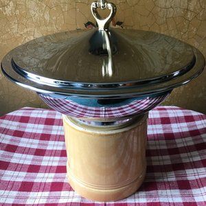 KROMEX Covered Serving Dish with Pyrex Insert